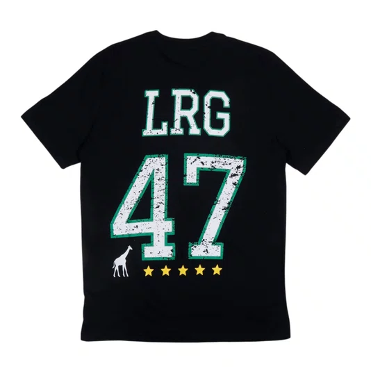 Camiseta Lrg Panda 5 Stars Legacy Preto