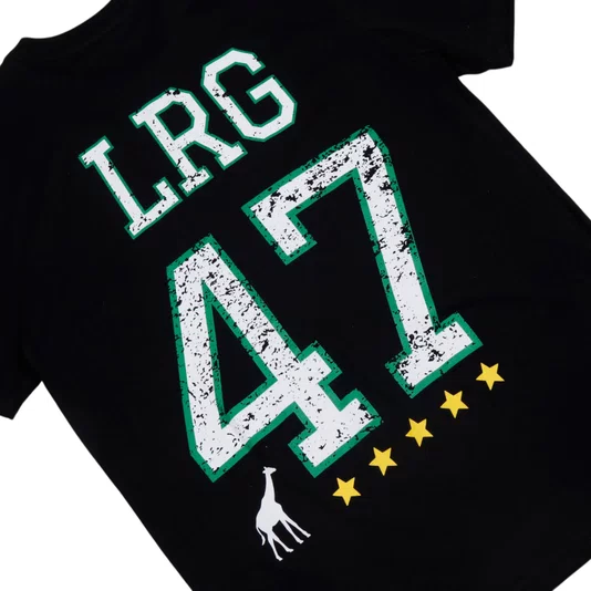 Camiseta Lrg Panda 5 Stars Legacy Preto