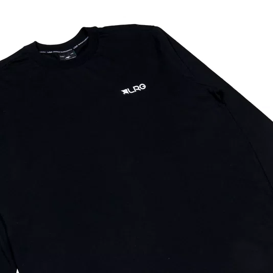 Camiseta Lrg Research Over Ls Knit Preto