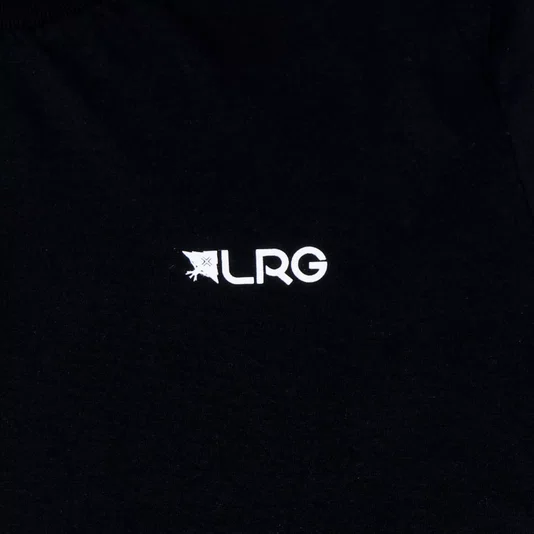 Camiseta Lrg Research Over Ls Knit Preto