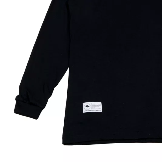 Camiseta Lrg Research Over Ls Knit Preto