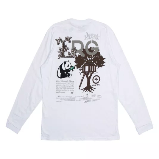 Camiseta Lrg Tree House Play M/L Branco