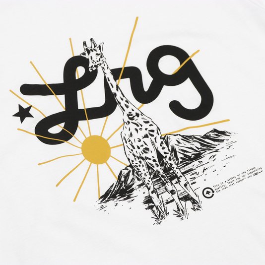 Camiseta Lrg Western Landscape Branco