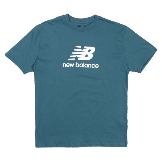 Camiseta New Balance Essentials Verde Mar