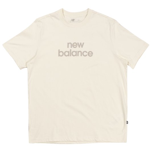 Camiseta New Balance Graphic Brand Creme