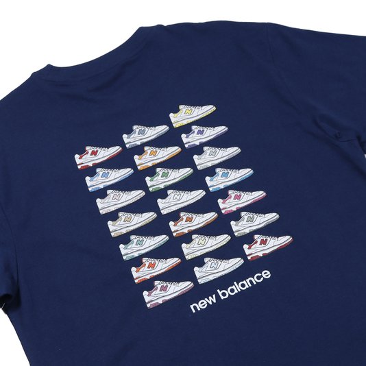 Camiseta New Balance Qt 550 Color Azul Marinho