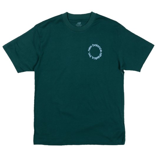 Camiseta New Balance Qt Circular Inc Verde