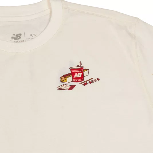 Camiseta New Balance Spectator Off White