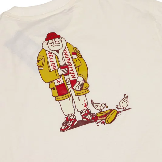 Camiseta New Balance Spectator Off White
