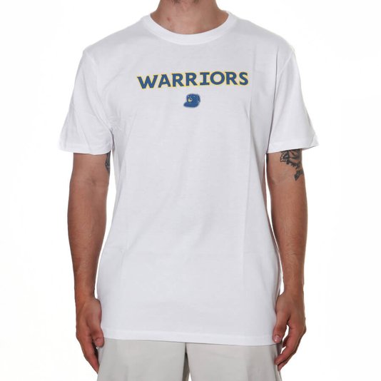 Camiseta New Era Golden State Warriors 90s Branco