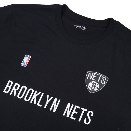Camiseta New Era Nba Brooklyn Nets Back To School Preto