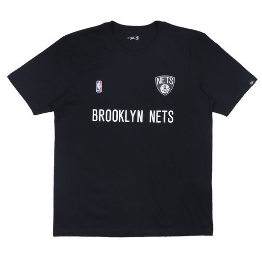 Camiseta New Era Nba Brooklyn Nets Back To School Preto