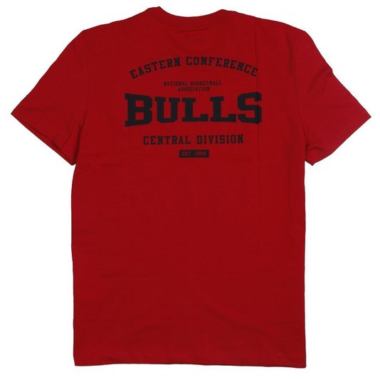 Camiseta New Era Nba Chicago Bulls Back To School Vermelho