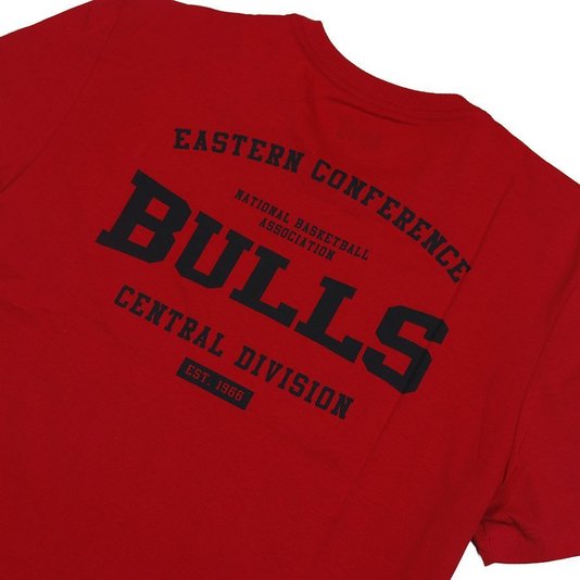Camiseta New Era Nba Chicago Bulls Back To School Vermelho