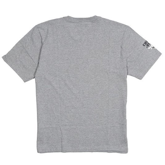 Camiseta New Era Nba Chicago Bulls Core Cinza Mescla