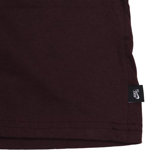 Camiseta Nike Sb Tee Logo Vinho