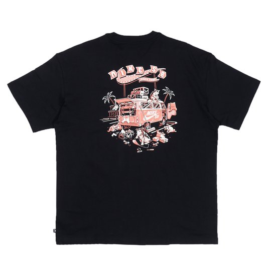 Camiseta Nike Sb Tee Oc Road Dogs Preto