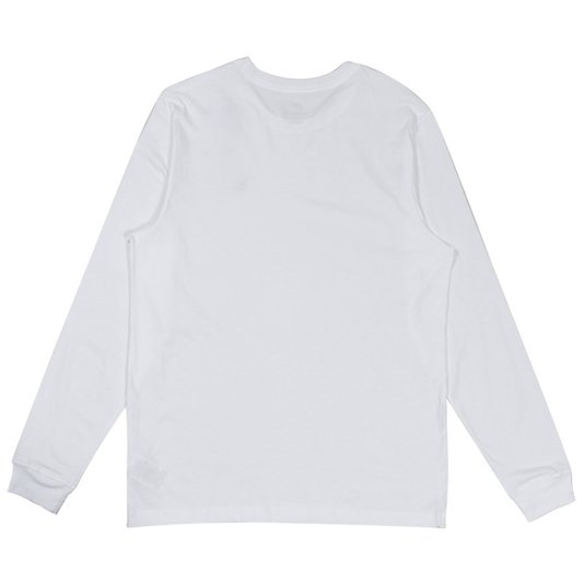 Camiseta Nike Sportswear Club M/L Branco