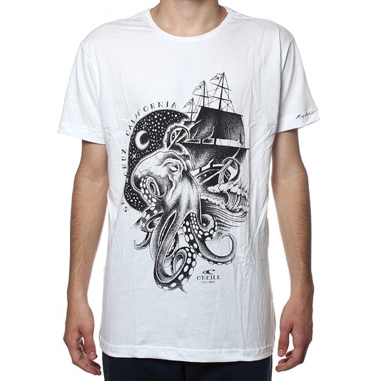 Camiseta O´neill Bian Octopus Branco
