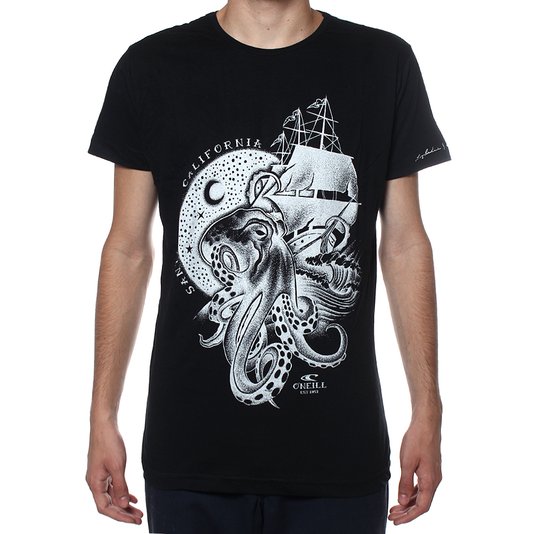 Camiseta O´neill Bian Octopus Preto