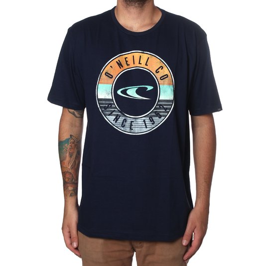 Camiseta O'Neill Est Supply Azul Marinho