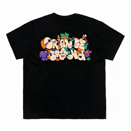 Camiseta Orange Brand Select Preto