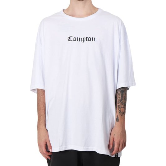 Camiseta Other Culture Compton Over Branco