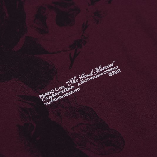 Camiseta Plano C. C Vinho