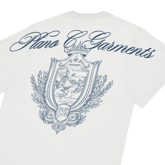 Camiseta Plano C. Celestial Cotton Off White