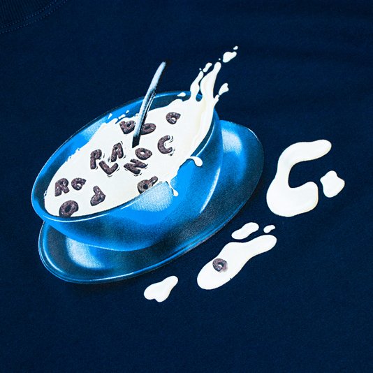 Camiseta Plano C. Cereal Azul Marinho