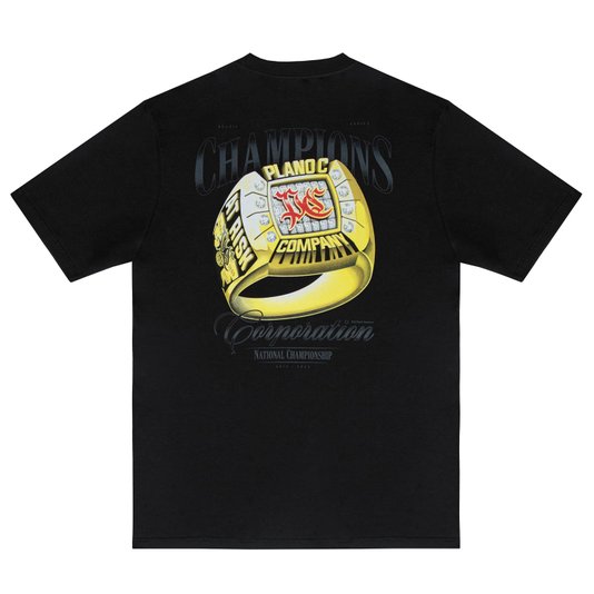 Camiseta Plano C. Champions Ring Preto