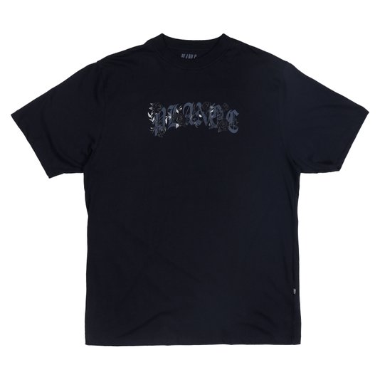 Camiseta Plano C Climbing Roses Preto