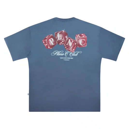 Camiseta Plano C. Dice Rollers Cotton Azul