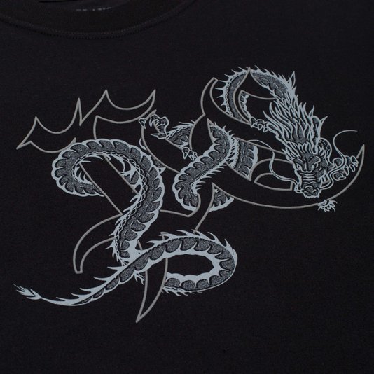 Camiseta Plano C. Dragon Preto