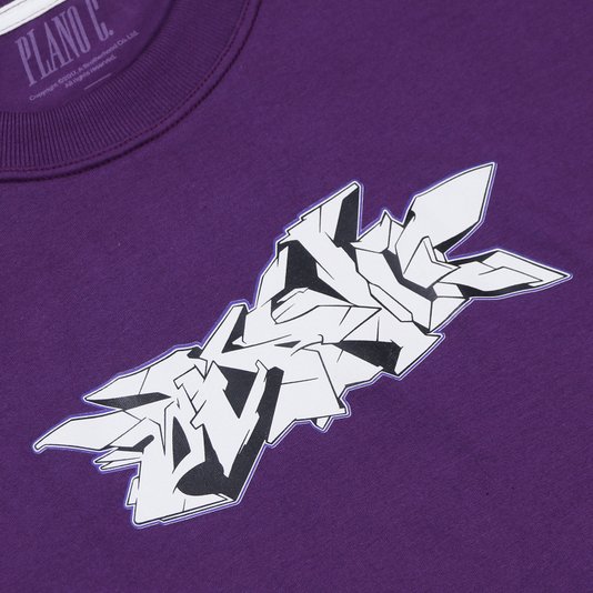 Camiseta Plano C. Graffiti Roxo