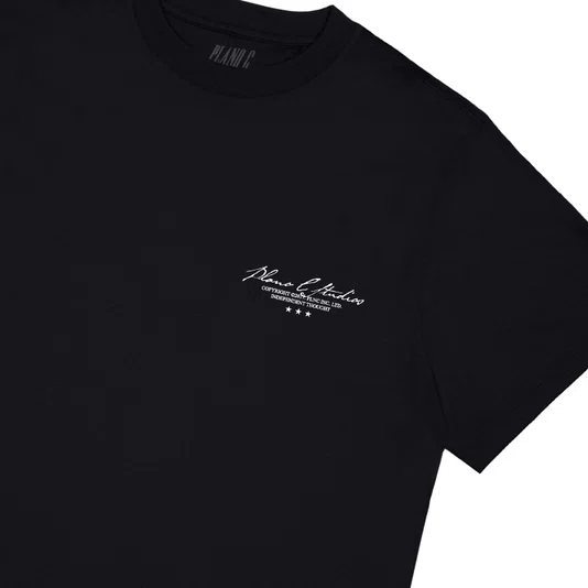 Camiseta Plano C. Le Monde Est À Nous Preto