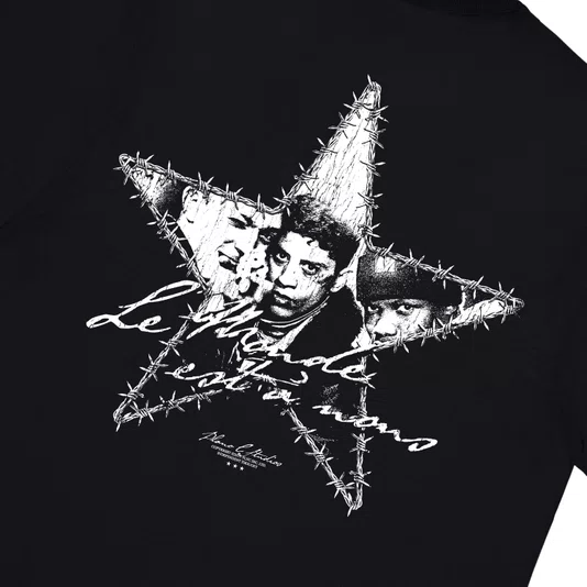 Camiseta Plano C. Le Monde Est À Nous Preto