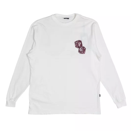 Camiseta Plano C. M/L Dice Rollers Off White