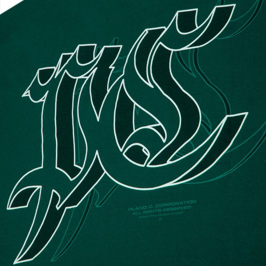 Camiseta Plano C. Outline Verde