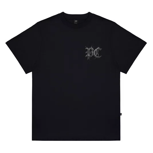 Camiseta Plano C. Smoke Cotton Preto