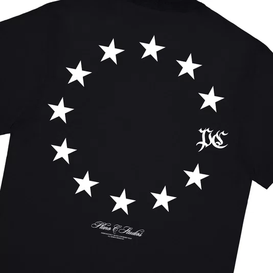 Camiseta Plano C. Stars Preto