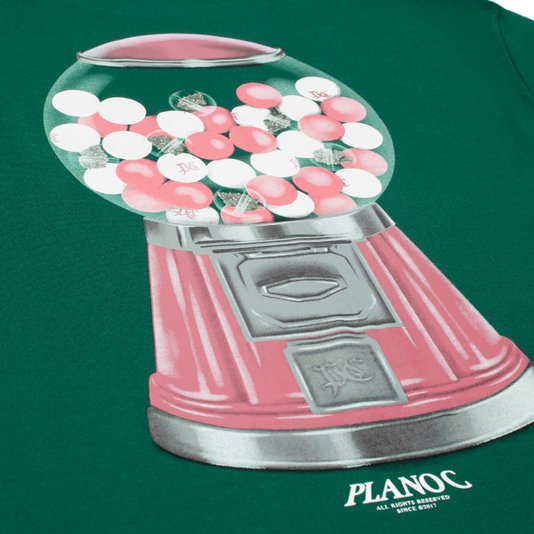 Camiseta Plano C. Vending Machine Verde