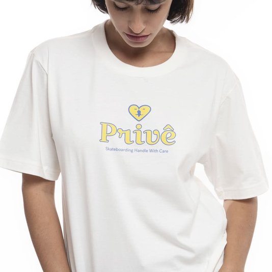 Camiseta Privê Classic Off White