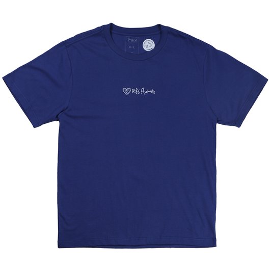 Camiseta Privê Signature Azul Marinho