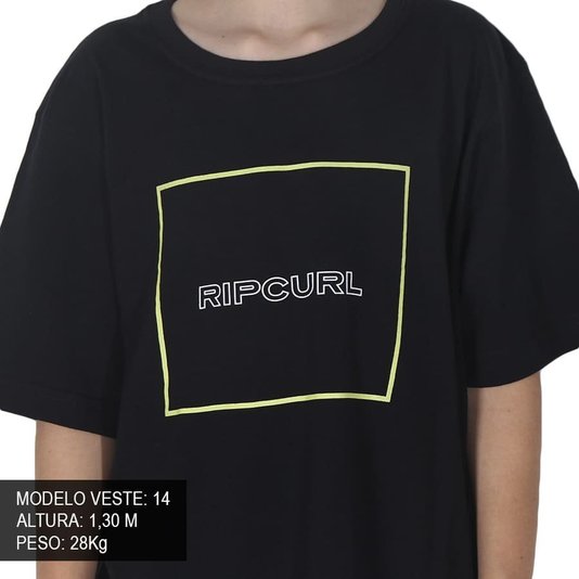 Camiseta Rip Curl Gabe Preto
