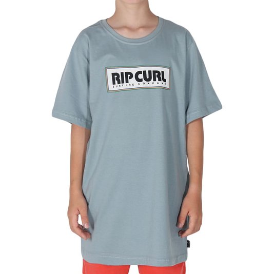 Camiseta Rip Curl Mama Box Cinza