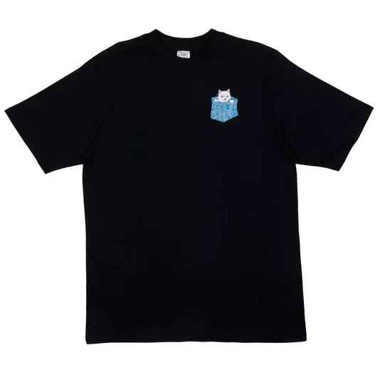 Camiseta Ripndip Bag Of Puss Preto