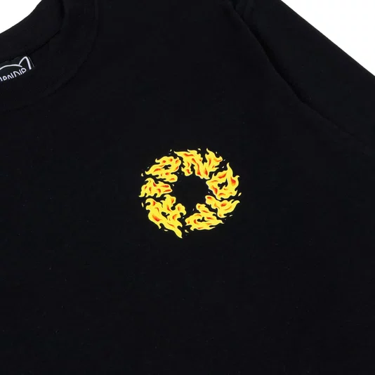 Camiseta Ripndip Burn In Heck Preto