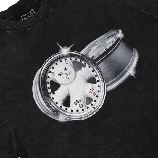 Camiseta Ripndip Nerm On Wheels Preto Estonado