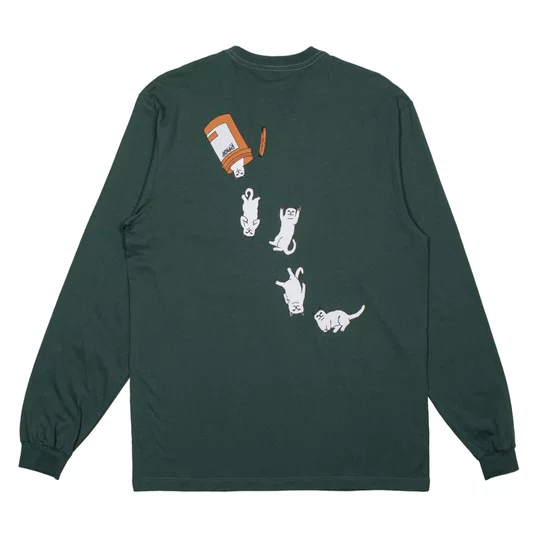 Camiseta Ripndip Nermal Pill Verde